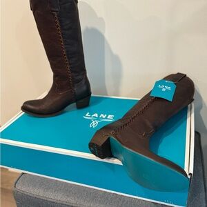 Lane Boots Plain Jane *braided* Western boots (style discontinued). NEW!